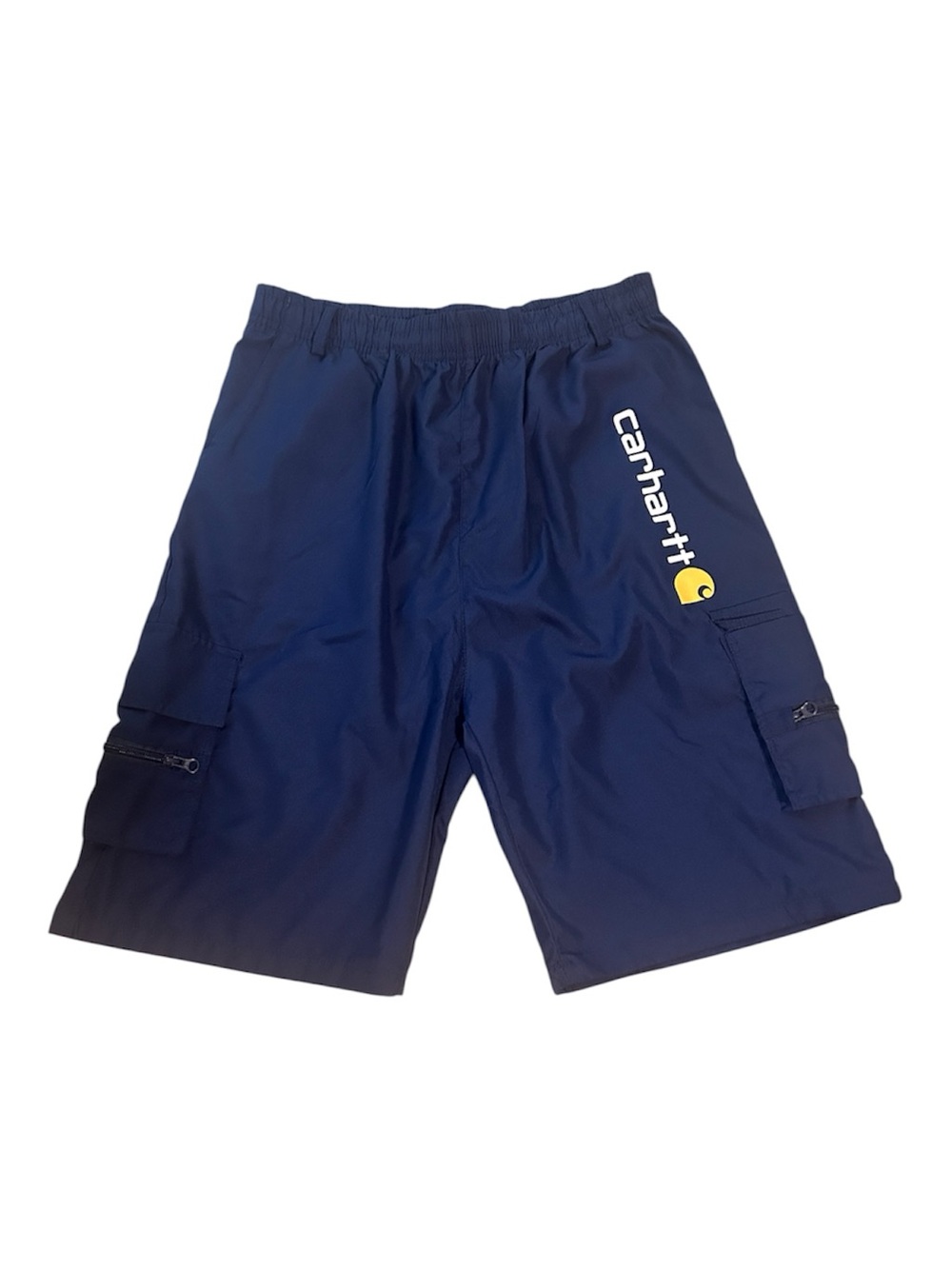 Carhartt Navy Cargo Drawstring Shorts - Men's XXL
